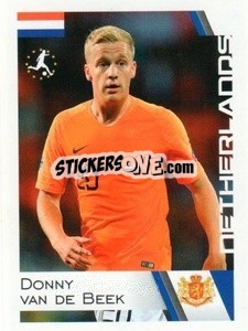 Sticker Donny van de Beek - Euro 2020
 - ALL SPORT
