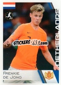 Sticker Frenkie de Jong - Euro 2020
 - ALL SPORT

