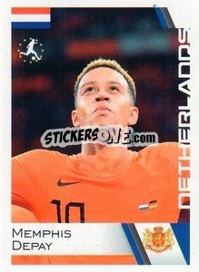 Sticker Memphis Depay - Euro 2020
 n. 136 - ALL SPORT
