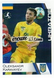 Sticker Oleksandr Karavaev - Euro 2020
 n. 143 - ALL SPORT
