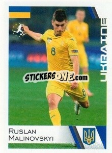 Sticker Ruslan Malinovskyi - Euro 2020
 n. 144 - ALL SPORT
