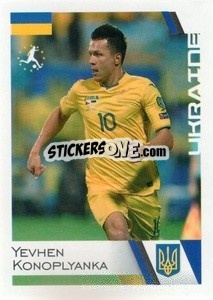 Sticker Yevhen Konoplyanka - Euro 2020
 n. 150 - ALL SPORT
