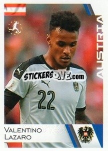 Sticker Valentino Lazaro - Euro 2020
 n. 157 - ALL SPORT
