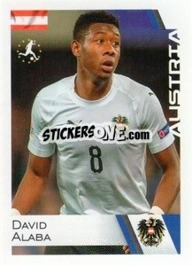 Sticker David Alaba - Euro 2020
 n. 161 - ALL SPORT
