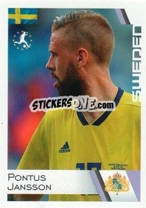 Sticker Pontus Jansson - Euro 2020
 - ALL SPORT

