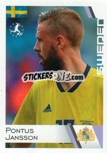 Sticker Pontus Jansson - Euro 2020
 n. 256 - ALL SPORT
