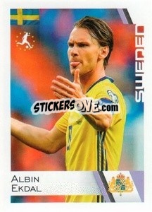 Sticker Albin Ekdal - Euro 2020
 n. 258 - ALL SPORT
