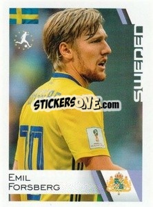 Sticker Emil Forsberg - Euro 2020
 n. 259 - ALL SPORT
