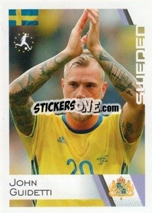 Sticker John Guidetti - Euro 2020
 n. 262 - ALL SPORT

