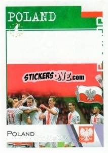 Sticker Flag and Team - Euro 2020
 n. 265 - ALL SPORT
