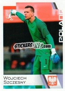 Sticker Wojciech Szczęsny - Euro 2020
 n. 267 - ALL SPORT
