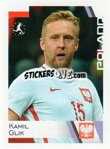 Sticker Kamil Glik - Euro 2020
 n. 268 - ALL SPORT

