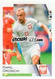 Sticker Kamil Grosicki - Euro 2020
 - ALL SPORT
