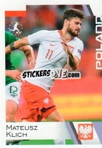 Sticker Mateusz Klich - Euro 2020
 n. 277 - ALL SPORT
