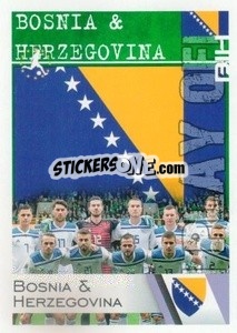 Sticker Flag and Team