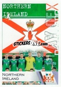 Sticker Flag and Team - Euro 2020
 n. 280 - ALL SPORT
