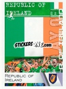 Sticker Flag and Team - Euro 2020
 n. 282 - ALL SPORT
