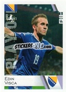 Figurina Edin Visca - Euro 2020
 n. 284 - ALL SPORT
