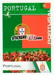 Sticker Flag and Team - Euro 2020
 n. 293 - ALL SPORT
