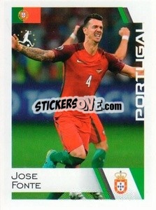 Sticker José Fonte - Euro 2020
 n. 296 - ALL SPORT

