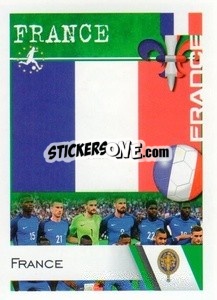 Sticker Flag and Team