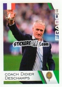 Sticker Didier Deschamps (coach) - Euro 2020
 n. 308 - ALL SPORT
