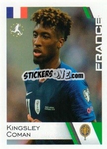Sticker Kingsley Coman - Euro 2020
 - ALL SPORT
