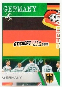 Sticker Flag and Team - Euro 2020
 n. 321 - ALL SPORT
