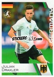 Sticker Julian Draxler - Euro 2020
 - ALL SPORT
