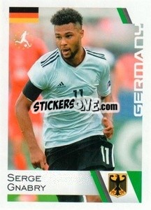 Sticker Serge Gnabry - Euro 2020
 n. 333 - ALL SPORT
