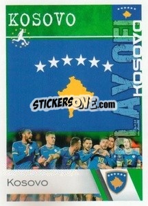 Sticker Flag and Team - Euro 2020
 n. 336 - ALL SPORT
