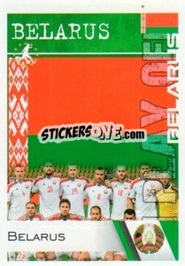 Sticker Flag and Team