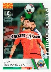 Sticker Ilija Nestorovski - Euro 2020
 - ALL SPORT
