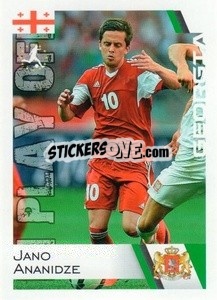 Sticker Jano Ananidze - Euro 2020
 n. 345 - ALL SPORT
