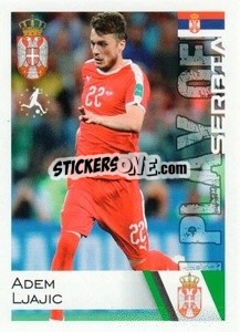 Sticker Adem Ljajic - Euro 2020
 - ALL SPORT

