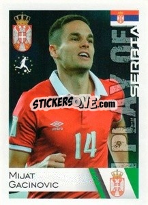 Sticker Mijat Gacinovic - Euro 2020
 - ALL SPORT
