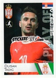 Sticker Dusan Tadic - Euro 2020
 - ALL SPORT
