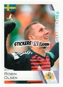 Sticker Robin Olsen - Euro 2020
 - ALL SPORT
