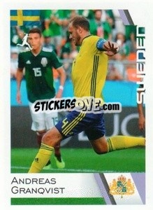 Sticker Andreas Granqvist - Euro 2020
 - ALL SPORT
