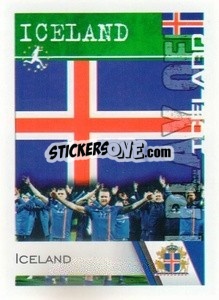 Sticker Flag and Team