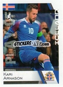 Sticker Kari Arnason (Gylfi Sigurdsson) - Euro 2020
 n. 172 - ALL SPORT
