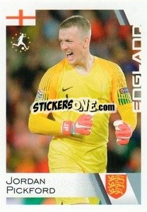 Sticker Jordan Pickford - Euro 2020
 - ALL SPORT
