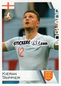 Sticker Kieran Trippier - Euro 2020
 n. 184 - ALL SPORT
