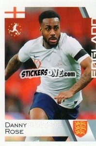 Sticker Danny Rose - Euro 2020
 n. 186 - ALL SPORT
