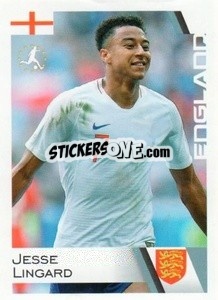 Sticker Jesse Lingard - Euro 2020
 n. 189 - ALL SPORT
