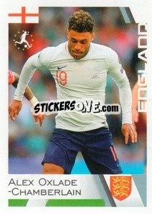 Sticker Alex Oxlade-Chamberlain - Euro 2020
 n. 191 - ALL SPORT
