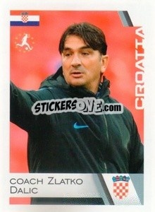 Sticker Zlatko Dalic (coach) - Euro 2020
 n. 196 - ALL SPORT
