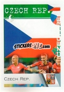 Sticker Flag and Team - Euro 2020
 n. 209 - ALL SPORT
