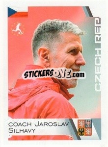 Sticker Jaroslav Silhavy (coach)