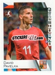 Sticker David Pavelka - Euro 2020
 n. 218 - ALL SPORT
